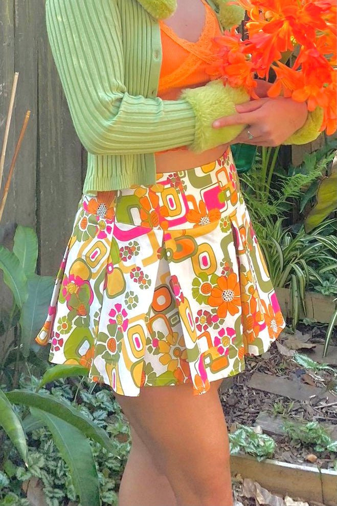 Sunny day floral skirt - SCG_COLLECTIONS