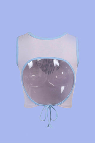 'Take care yourself' crop tank - SCG_COLLECTIONS