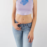 'Take care yourself' crop tank - SCG_COLLECTIONS