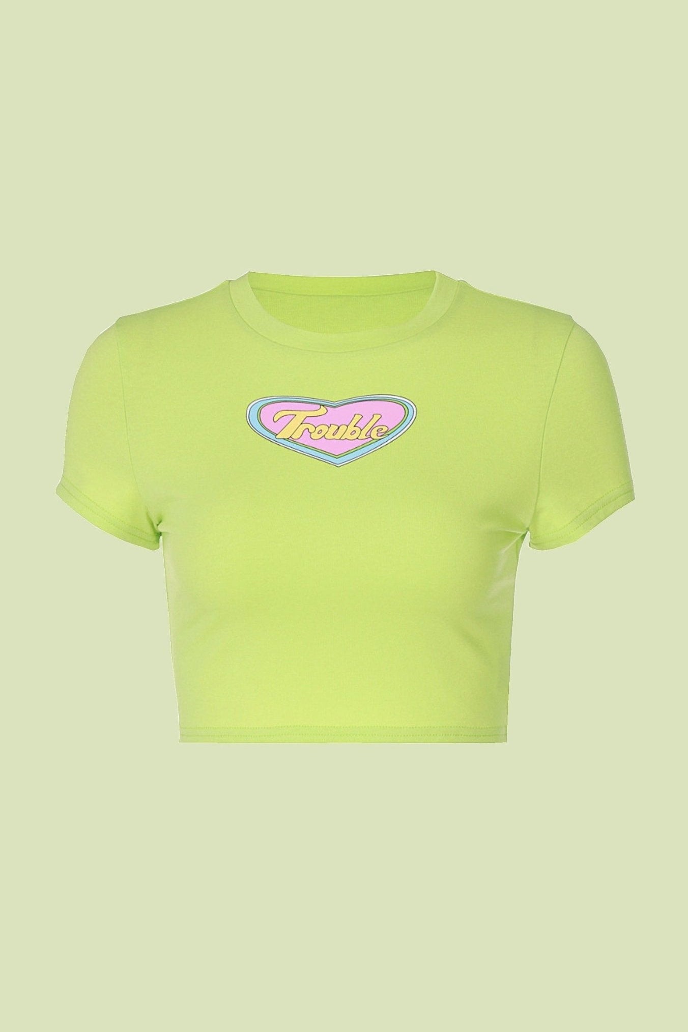 'Trouble' baby tee - SCG_COLLECTIONS