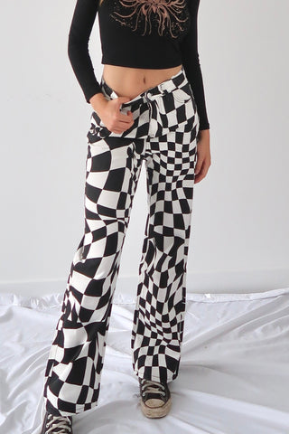 Y2K check pants - SCG_COLLECTIONSBottom