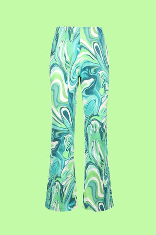 Y2K wave pattern pants - SCG_COLLECTIONSBottom