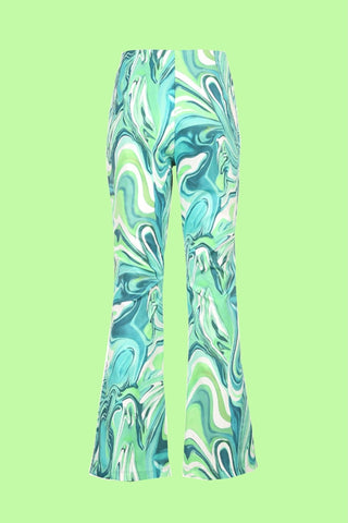 Y2K wave pattern pants - SCG_COLLECTIONSBottom